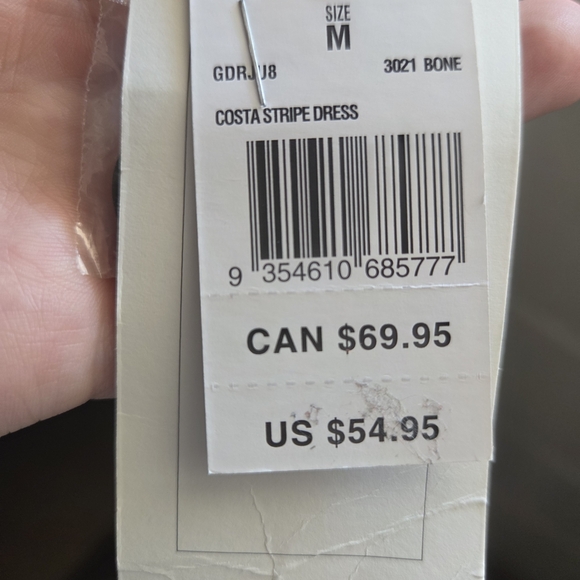 Striped Button-Down Skirt - Picture 2 of 4